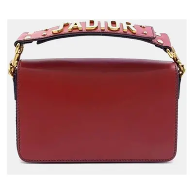 Dior Red Leather J'adior Shoulder Bag