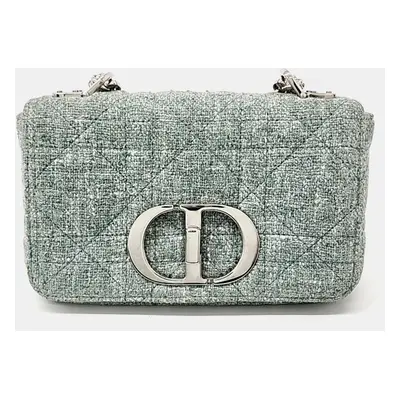 Christian Dior Linen Caro Small Bag