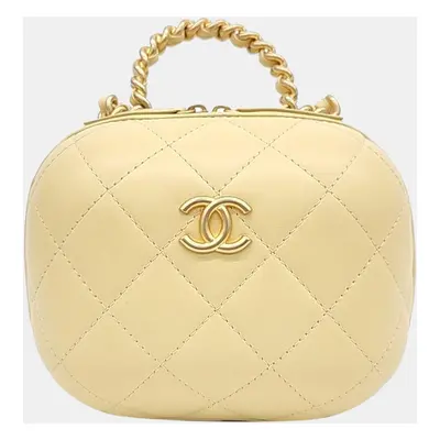 Chanel Top Handle Chain Crossbody Bag