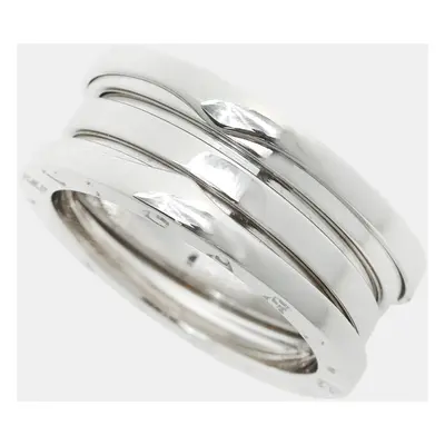 Bvlgari 18K White Gold B-Zero1 Band Ring EU