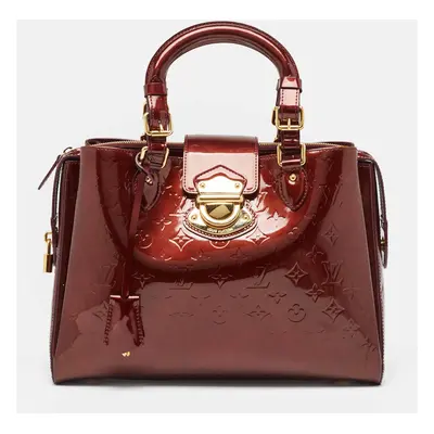 Louis Vuitton Rouge Fauviste Monogram Vernis Melrose Avenue Bag