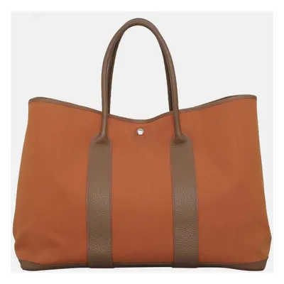 Hermes Toile Garden Party Voyage Bag