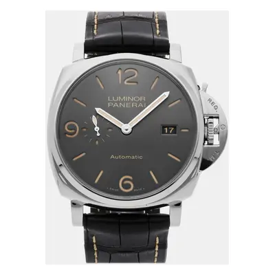 Panerai Grey Stainless Steel Luminor PAM00943 Automatic Men's Wristwatch mm