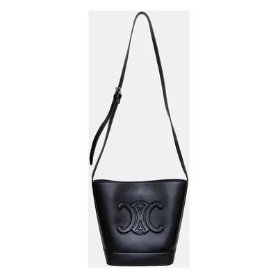 Celine Small Bucket Cuir Triomphe Bag