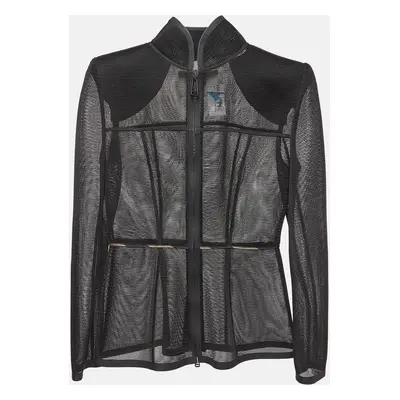 Fendi Zucca Mesh Sheer Jacket