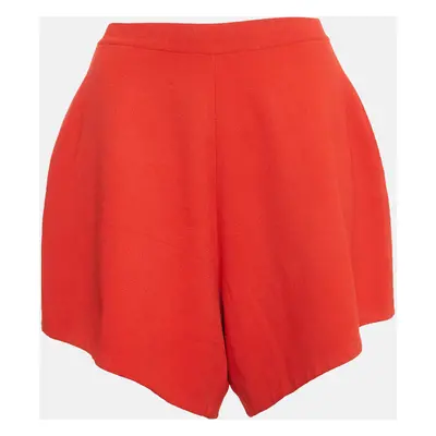 Stella McCartney Red Knit Elasticated High Waist Shorts