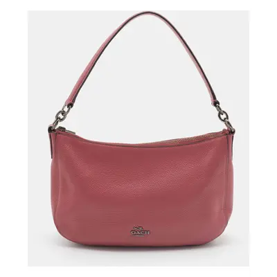 Coach Pink Leather Chelsea Hobo