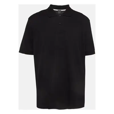 Boss By Hugo Boss Black Pima Cotton Polo T-Shirt