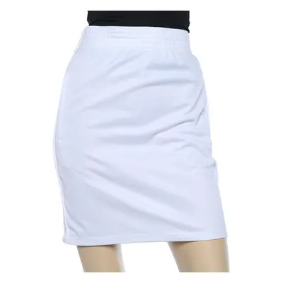 Givenchy White Jersey Logo Detail Track Mini Skirt