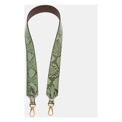 Louis Vuitton Green Python Bandoulière Shoulder Bag Strap