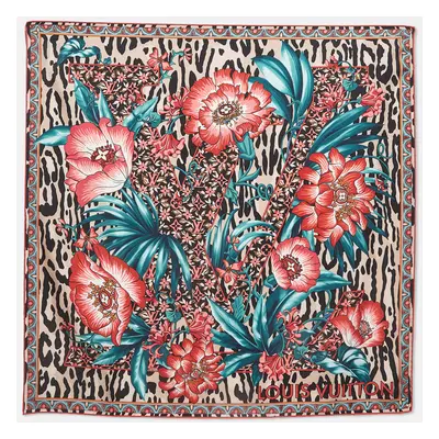 Louis Vuitton Multicolor Jungle Fever Silk Square Scarf