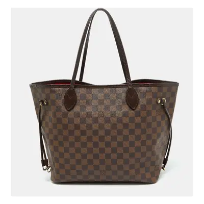 Louis Vuitton Damier Ebene Canvas Neverfull MM Bag