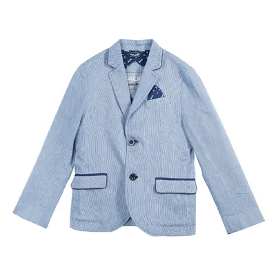 Cesare Paciotti Blue Pinstripe Blazer