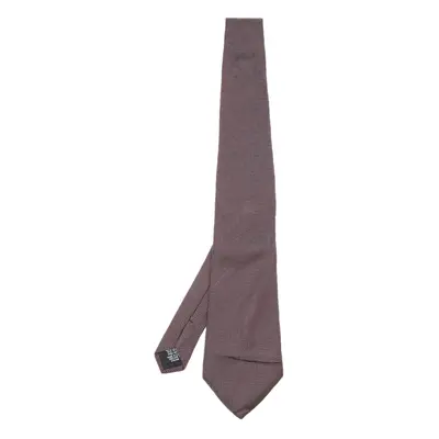 Boss By Hugo Boss Burgundy Patterned Silk Tie