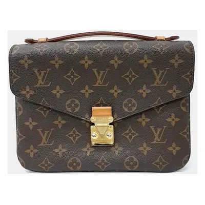 Louis Vuitton Brown Monogram Canvas Metis Shoulder Bag