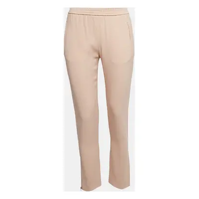 Stella McCartney Pink Stretch Crepe Tamara Trousers