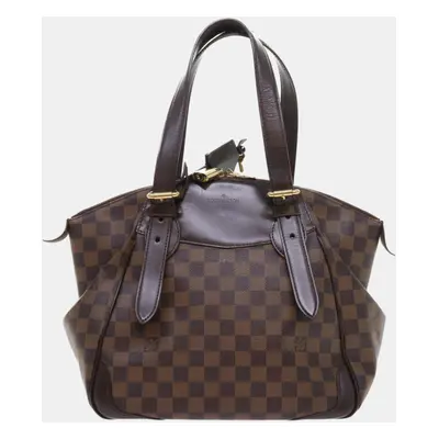 Louis Vuitton Brown Damier Ebene Canvas Verona Satchel