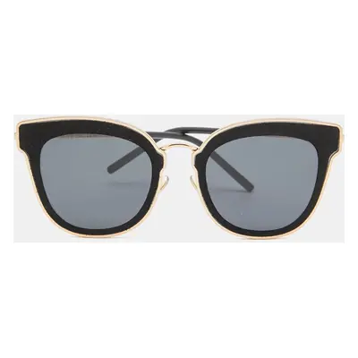 Jimmy Choo Black Nile/S RHL2/K Aviator Sunglasses