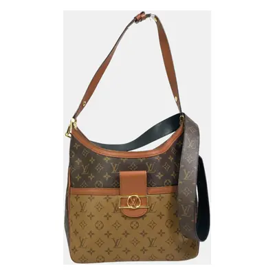 Louis Vuitton Brown Monogram reverse Shoulder Bag