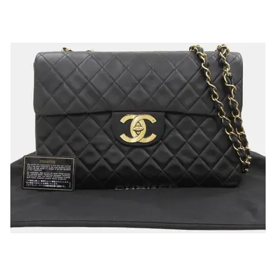 Chanel Black Jumbo Classic Single Flap Bag