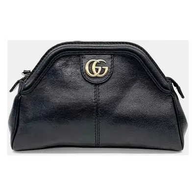 Gucci Black Leather Re-Belle Small Shoulder Bag