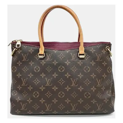 Louis Vuitton Brown Monogram Canvas Pallas Handbag