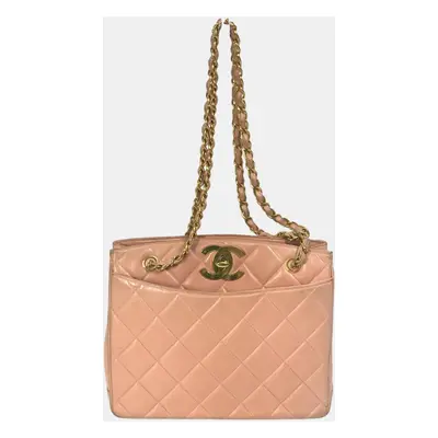 Chanel pink CC Mark Bag Chain bag