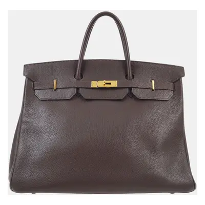 Hermes Havane Ardennes Birkin Handbag