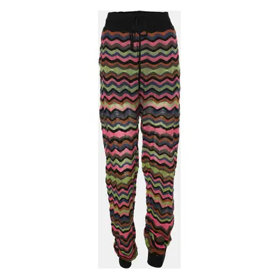 M Missoni Multicolor Knit Trouser