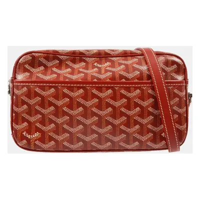 Goyard Red Sac Cap Vert PM Shoulder Bag