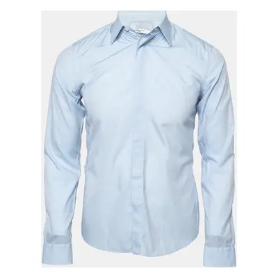 Givenchy Blue Cotton Long Sleeve Shirt