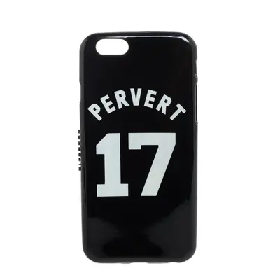 Givenchy Black Plastic Pervert Print iPhone Case