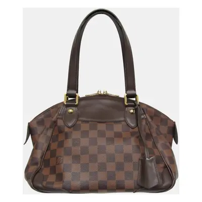 Louis Vuitton Brown Canvas PM Verona Satchels