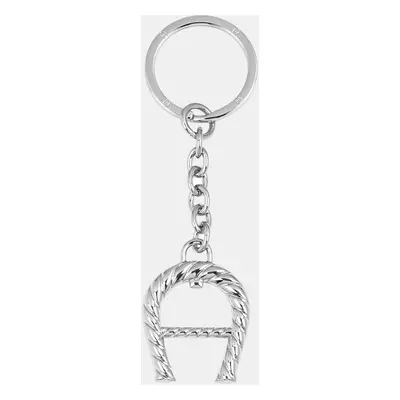 Aigner Silver shiny silver Fashion Keyring A-Logo Silver Coloured