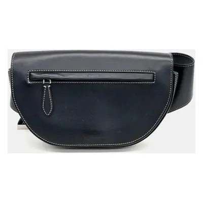 Burberry Black Leather Olympia Belt Bag