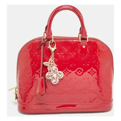 Louis Vuitton Indian Rose Monogram Vernis Alma PM Bag