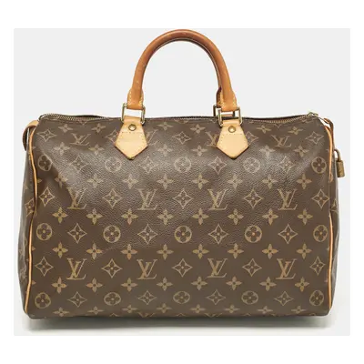 Louis Vuitton Monogram Canvas Speedy Bandouliere Bag