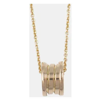 Bvlgari B-zero1 Necklace 18k Pink Gold Pink Gold Gold Metal