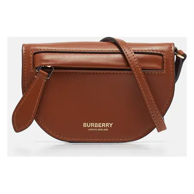 Burberry Brown Micro Olympia Crossbody Card Case