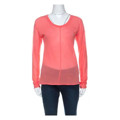 Marni Coral Knit Long Sleeve T-Shirt