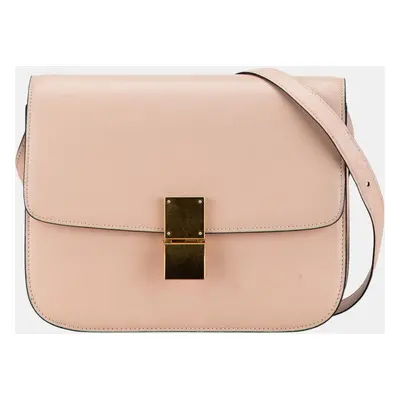 Celine Pink Medium Calfskin Classic Box