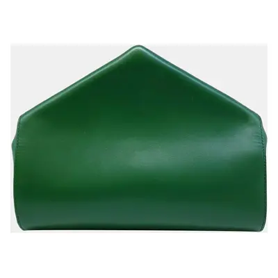 Bottega Veneta Green Leather Tip Shoulder Bag