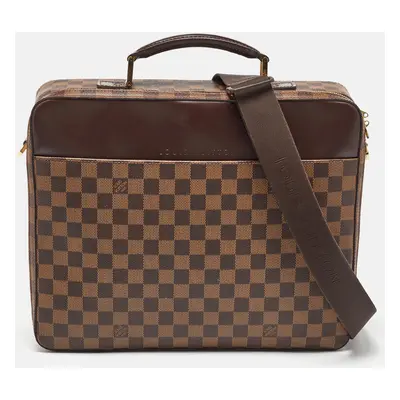 Louis Vuitton Damier Ebene Canvas Porte Ordinateur Sabana Bag