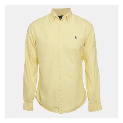 Polo Ralph Lauren Yellow Cotton Button Down Shirt