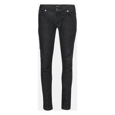 D&G Black Denim Slim Fit Jeans M/Waist 32"