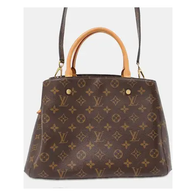 Louis Vuitton Montaigne Bordeaux Monogram Bag