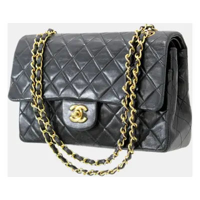 Chanel Lambskin Leather Classic Double Flap Shoulder Bags