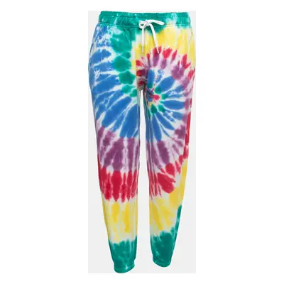 Polo Ralph Lauren Multicolor Tye-Dye Print Cotton Joggers