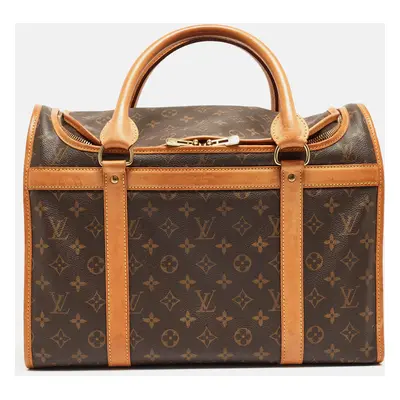 Louis Vuitton Monogram Canvas Dog Carrier