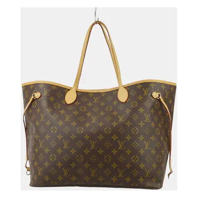 Louis Vuitton Monogram Neverfull GM Tote Handbag